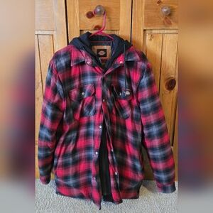 Dickies Black Quilted Outerwear